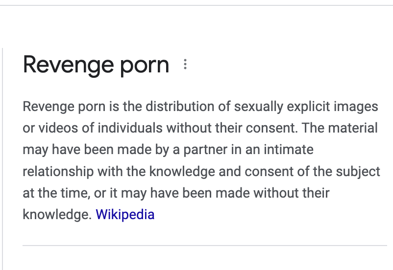 theheckinghck's tweet photo. Dream just fucking did the biggest self-report ever, oh my fucking god. In case you weren't aware this is what revenge porn means. So that means that the videos of him moaning ARE REAL. You can't make this shit up https://t.co/XZmEugk9Ra