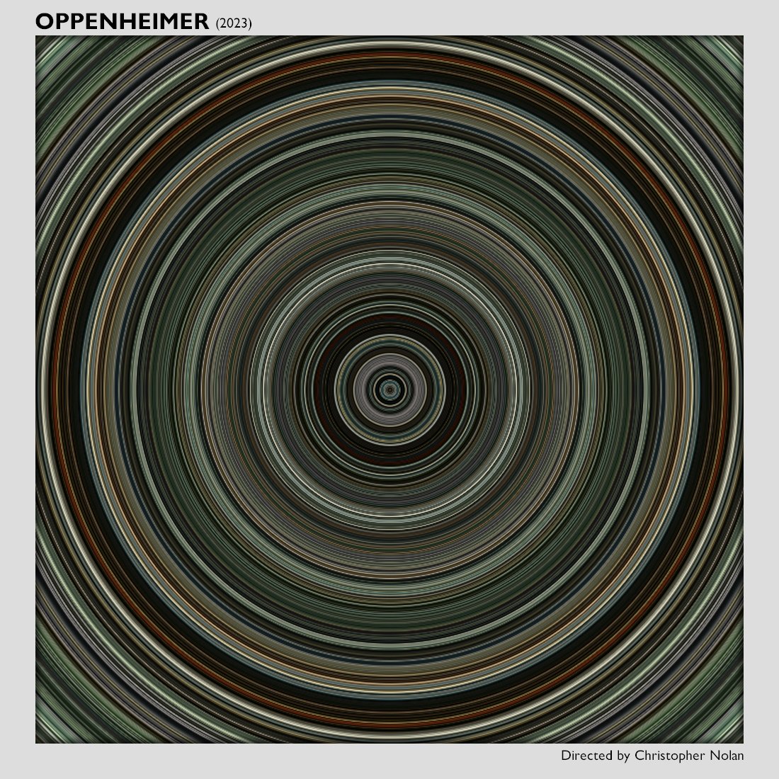 movie_barcode's tweet photo. The barcode of #oppenheimer, Directed by Christopher Nolan https://t.co/I22nkAQcN8