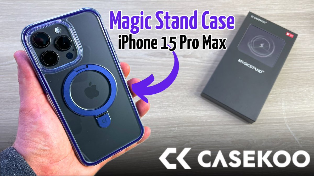 CASEKOO Magic Stand Cloud Crush Purple Case iPhone 15 Pro Max
youtu.be/XukDTb2mA0w
•
#casekoo #casekoocases #cover #magsafe #iphone15series #iphone15series2023 #iphone15pro #iphone15promax #new #newcollection #technology #youtubechannel #scimmiatiditecnologia #techreview