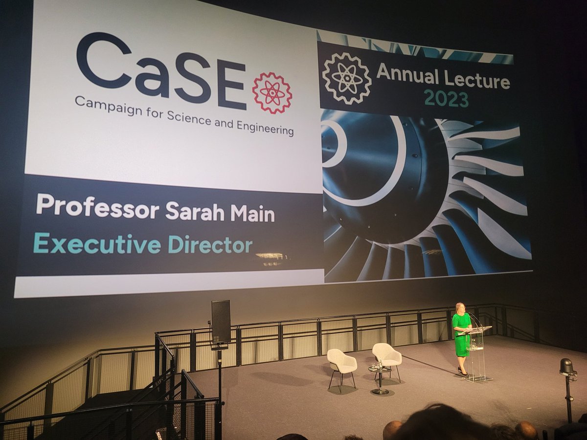 kath_mackay's tweet photo. Brilliant to be at @sciencemuseum this evening for the annual @sciencecampaign lecture. Looking forward to hearing from Government Chief Science Advisor Angela McLean next #case23 https://t.co/b0tFcAKGTu