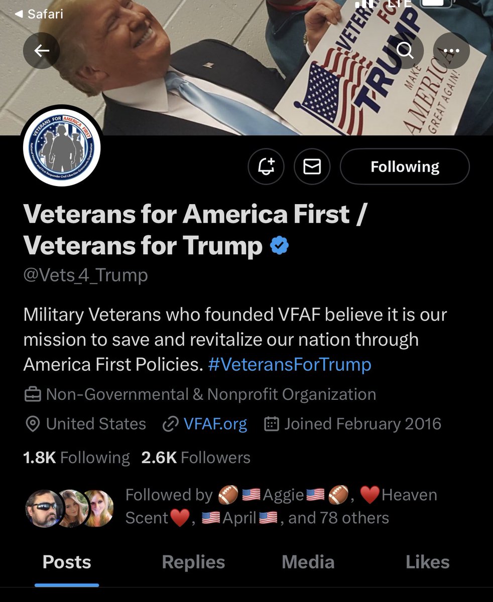 We have launched!!! Patriots you know what to do…… Let’s blow this X page up America!! @Vets_4_Trump let’s get the boss back in the White House. Mount up!!!!!! @GuntherEagleman @Beard_Vet @KatTheHammer1 @RealMattCouch @patriot_savvy @Realpersonpltcs @ThePollackShow…