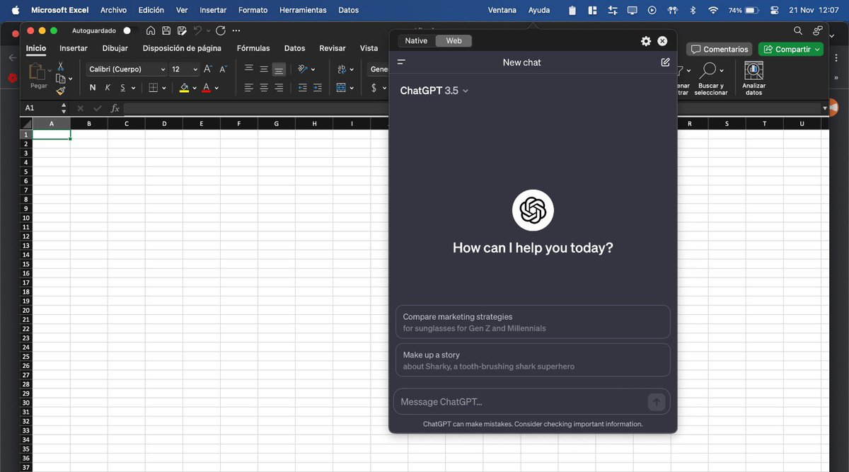 andrei_antonio2's tweet photo. @jordibruin Hey jordi, since a while ago, I have the UX of an iPhone in my macgpt, is there a way to change it back to desktop view? https://t.co/9PXxBLhVH8