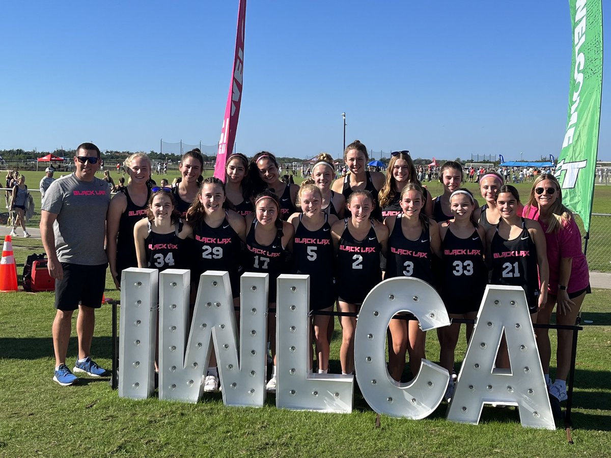 GeislerAddie1's tweet photo. President Cup @IWLCA was an awesome experience again this year! Really proud of our defense only letting about 3 points or less a game! #AddieG #5 #BlackLax #BlackLaxNational2026 #Defender https://t.co/tzfoL35fob