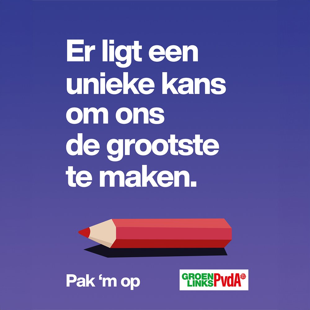 Samen kan het. Stem <a href="/gl_pvda/">GroenLinks-PvdA</a>. 🗳️