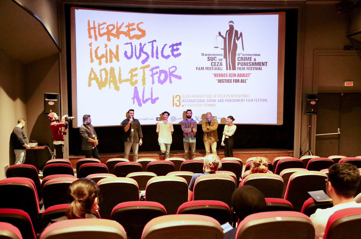 USCFF's tweet photo. Kısa Metraj Belgesel yarışması gösterimleri İBB Beyoğlu sineması’nda yapıldı. Gösterimler sonrası yönetmenler soruları yanıtladı. 

#uscff2023  #icapff2023 #uscff #icapff #herkesicinadalet #justiceforall #filmfestivali #filmfestival #competition https://t.co/NG54YtDtKW