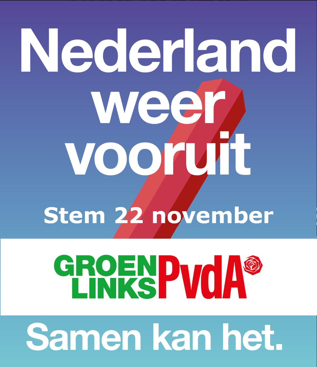 Willen we over links na 22 november?

#pvda
#groenlinks
#groenlinkspvda
#samenkanhet