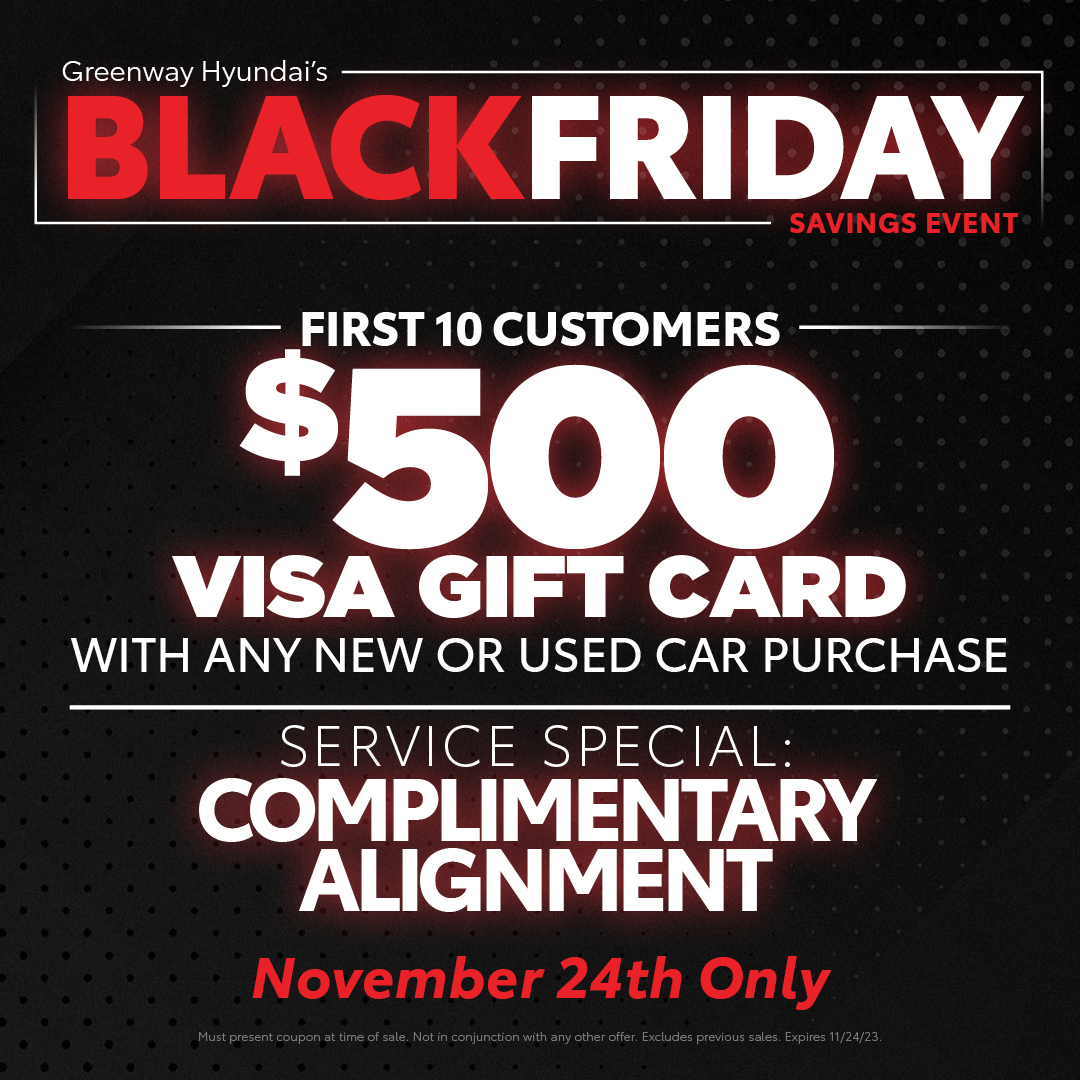 DecaturHyundai's tweet image. Black Friday is here, and so are the savings! 🤩 Tis the season for unbeatable deals: bit.ly/3umJCRX