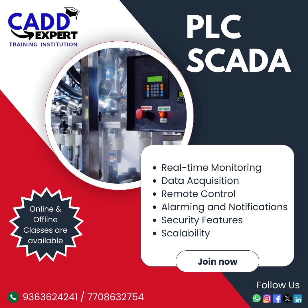 Learn Logical Control and Data Acquisition Using PLC SCADA

#plc #plcscada #siemens #delta #logic #eee #electricalengineer #tenkasi #tenkasilife #kadayanallur #thirunelveli #instagood #facebook #x #twitter #linkedin