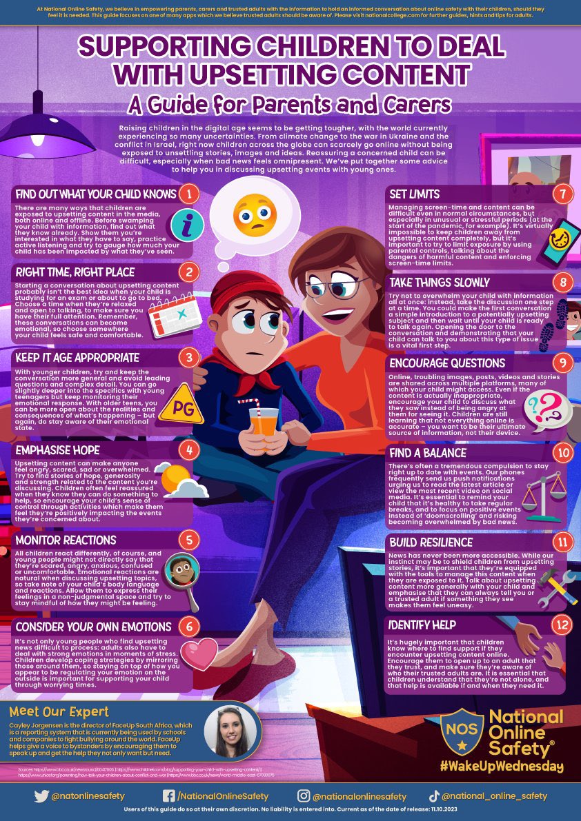GlydeMiss's tweet photo. Some additional information including how to set boundaries around gaming and how to support children to deal with upsetting information #themillcomputing https://t.co/IWba5bJUD2