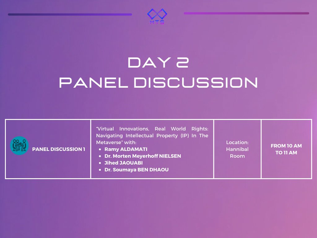 MetaSummitTuni's tweet photo. Unveil the exhilarating journey that awaits at our 3-day Metaverse Tunisian Summit! 💻

Embark on an extraordinary exploration of the Metaverse's boundless potential and transformative power.

Unleash the Metaverse's Extraordinary Potential

🗓️ November 25th, 26th, and 27th, 2023 https://t.co/mhtF0ghTFg