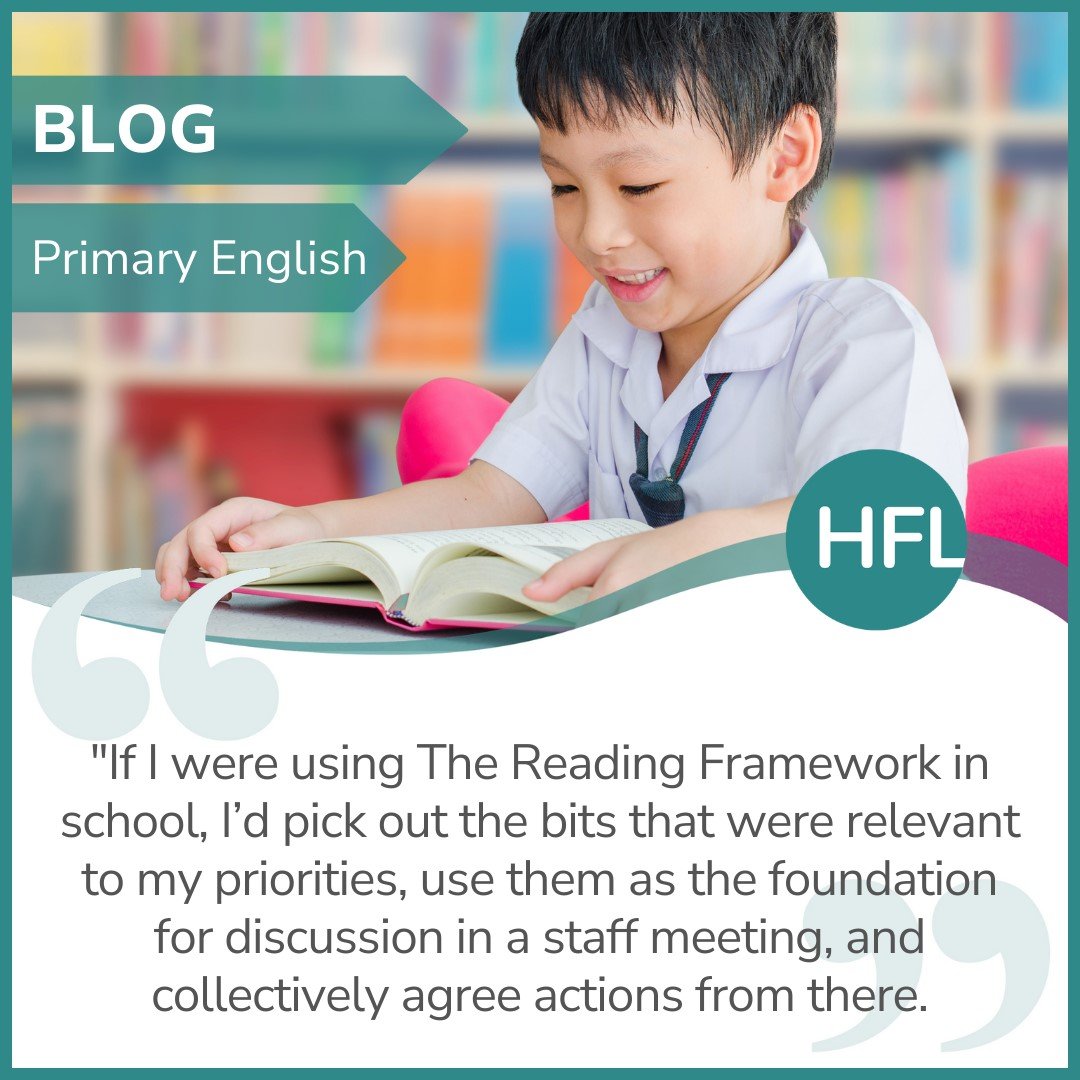 HertsEnglish's tweet photo. 📚NEW BLOG 📚 

The DfE's Reading Framework - updated in July - is a huge document. 
Here, we unpick some of its sections and offer up further reading as well as points for reflection to support use of guidance in school.

➡️https://t.co/3kauzjrfym https://t.co/3CI4uk9cdI