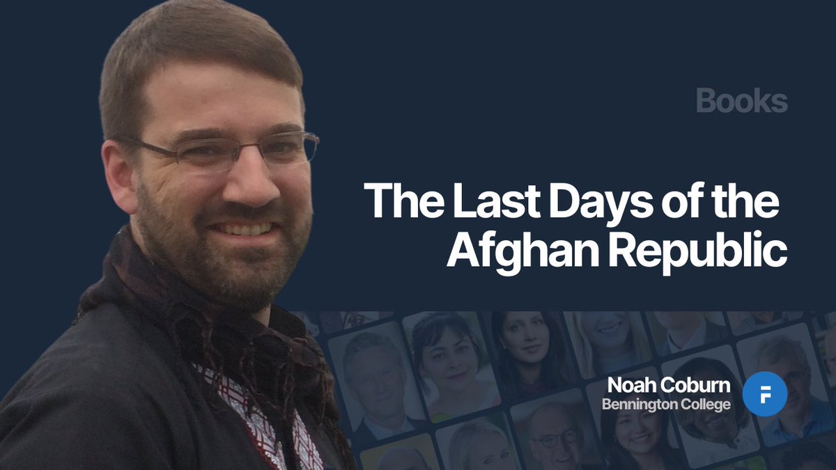 FacultiNet's tweet photo. It is difficult to overstate the chaos of August 2021 for those in Afghanistan. Noah Coburn @NoahSCoburn @AtBennington @RLPGBooks discusses the ways in which the U.S. presence unevenly reshaped Afghan society https://t.co/81bCzKcUxY #Afghanistan #politics #politicalscience #MiddleEast
