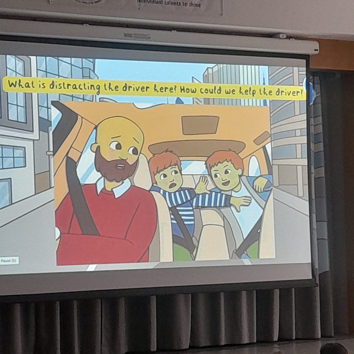 NotreDamePri's tweet image. Excellent participation today from pupils during the P5-7 assembly on safety essentials! 💡 From dealing with strangers to navigating road safety, empowering our students with the knowledge to stay safe in various situations. #SafetyFirst #GreenCrossCode 🚗🚸