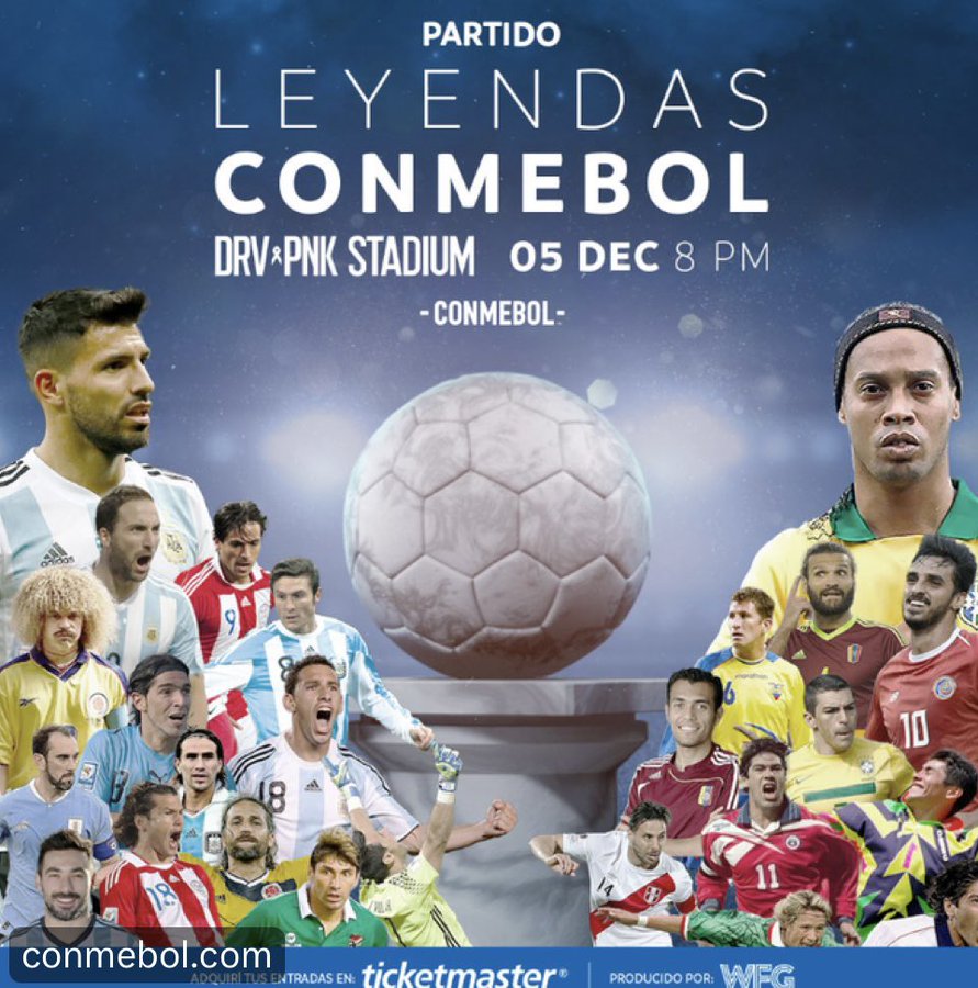 CONMEBOL.com on X: ¡La agenda de partidos de las selecciones