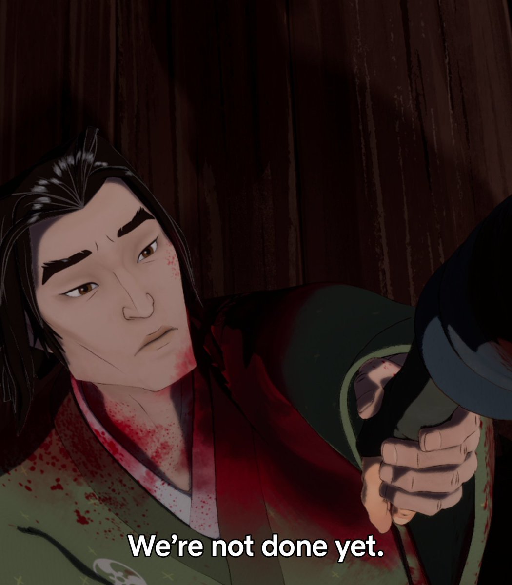 NetflixGeeked's tweet photo. they’re DEFINITELY just talking about dueling to the death… /j https://t.co/QCTruzlXJ4