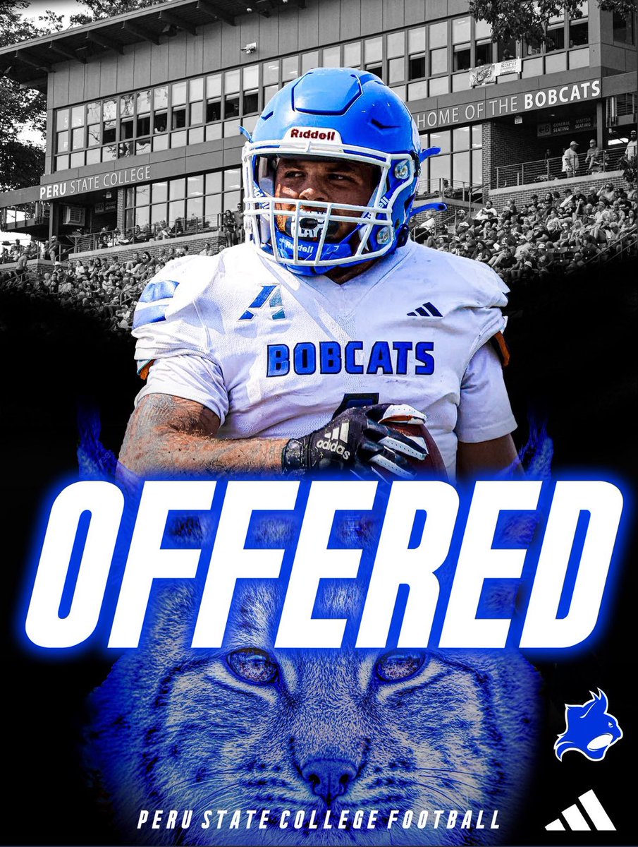 I’m truly honored and blessed to receive an offer from <a href="/PSCFootball/">Peru State Football</a> to compete and dominate at the collegiate level thank you <a href="/_CoachWilk/">Sean Wilkerson</a> for this opportunity <a href="/coachtslaton12/">Coach M. (Tony) Slaton</a>