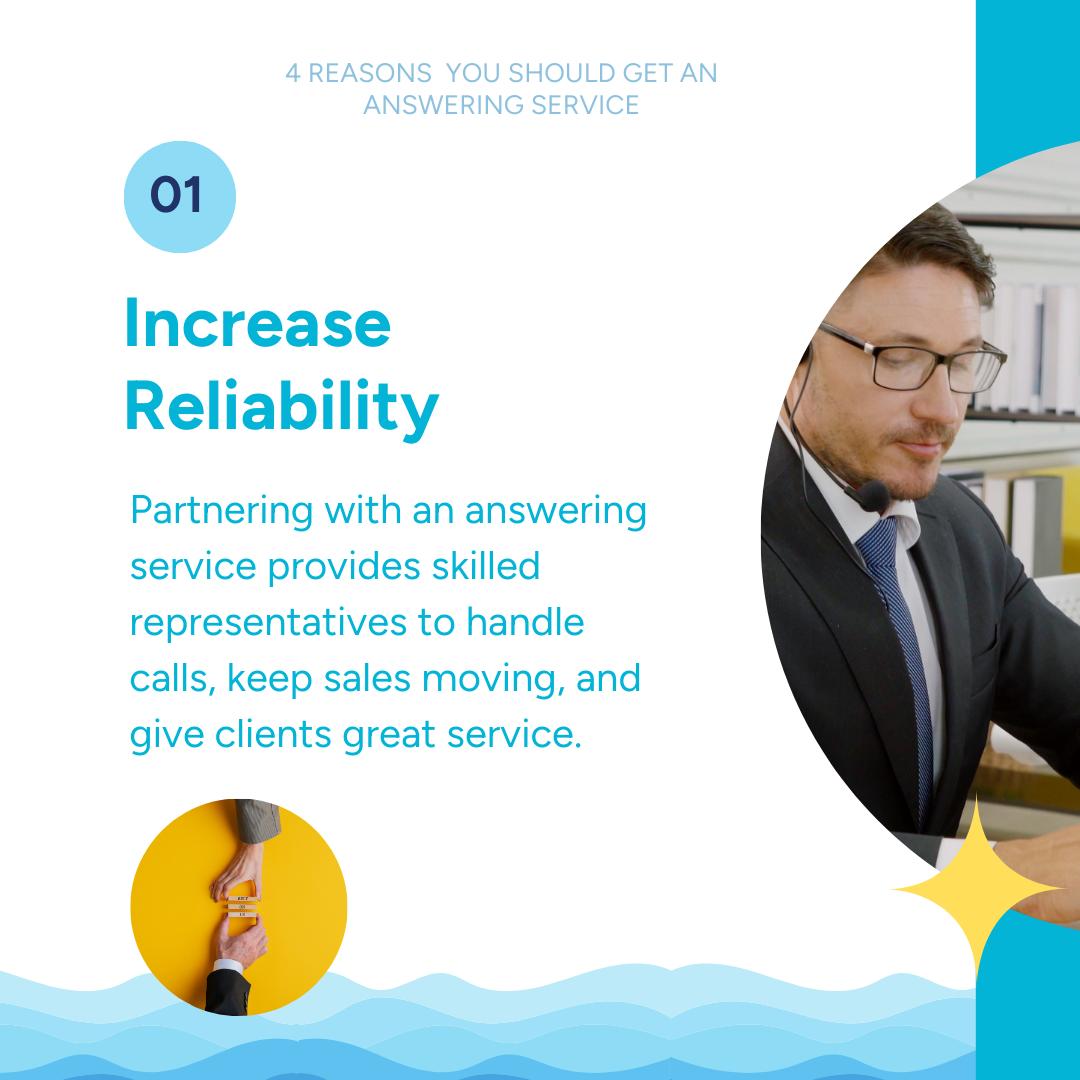 LivePhoneAnswer's tweet photo. Boost productivity, reduce expenses, increase reliability, and provide 24/7 service. Swipe up to see the top 4 reasons your business needs an answering service now. 👆 https://t.co/yC9VIEzxOG

#healthcareansweringservice #answeringserviceforbusiness https://t.co/IBQSIsrqFJ