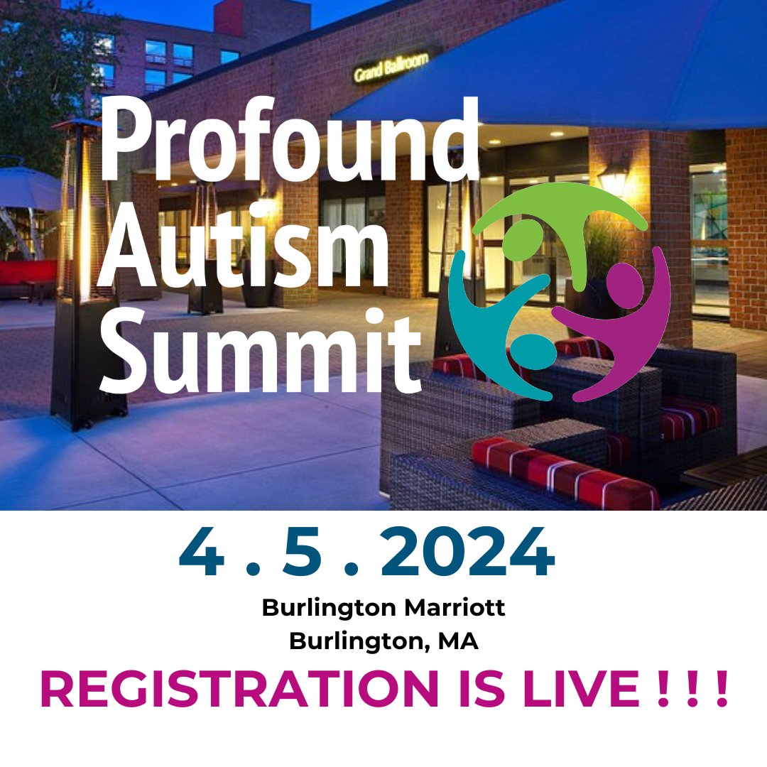 ProfoundAutism's tweet photo. Registration is Live! We are proud to announce the first-ever #ProfoundAutismSummit - hear from top leaders in research, medicine, #advocacy, treatment, and more about how to support and serve those with #ProfoundAutism.
🔗 https://t.co/bGxtjIIgLw https://t.co/OaQONXIvAd