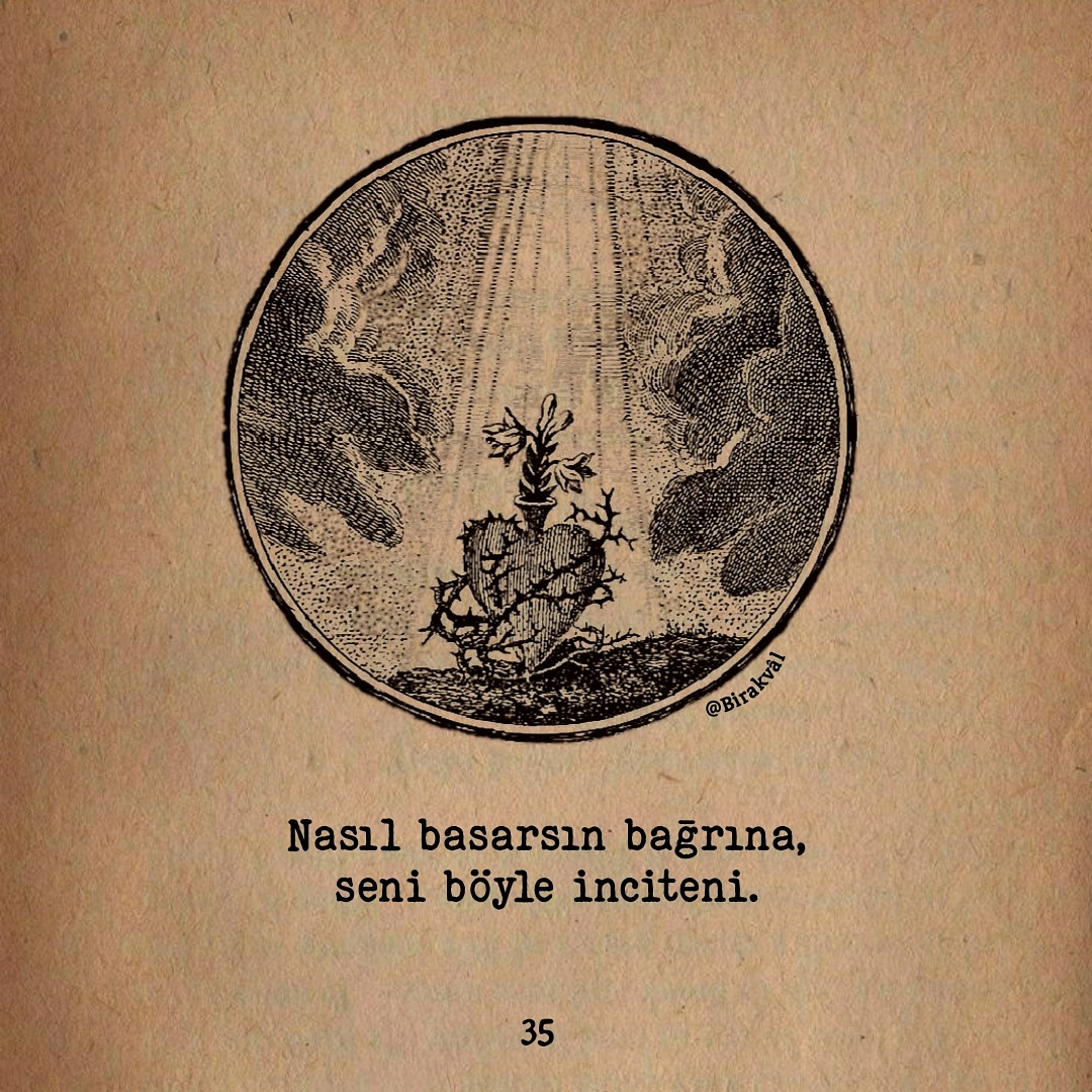 Nasıl basarsın bağrına, seni böyle inciteni?