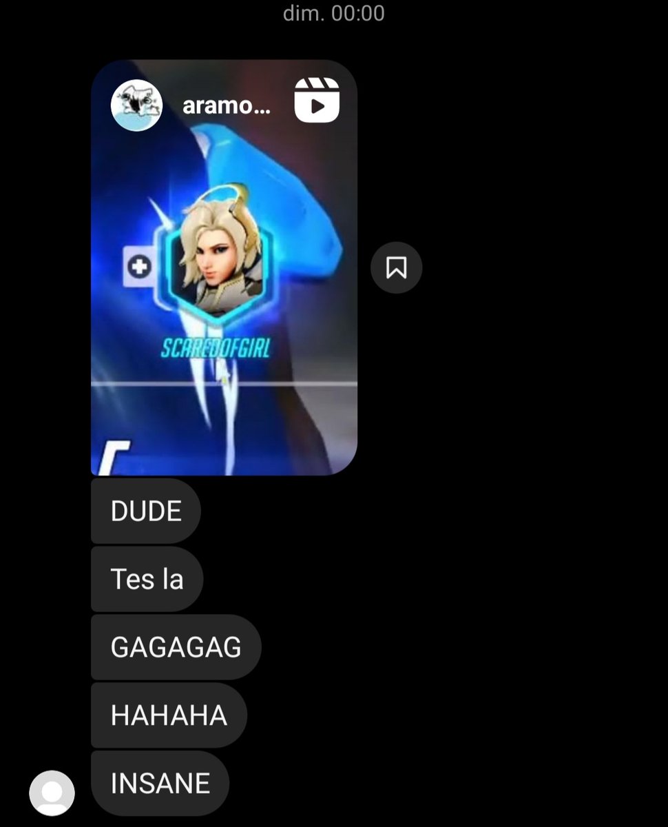 Kabest__'s tweet photo. @Aramori_OW You're going to need to be arrested, because since that clip I've been led to believe that I'm famous, even though I never said a word. 😭 (And yes we are speaking french) https://t.co/BmxDHPLloi