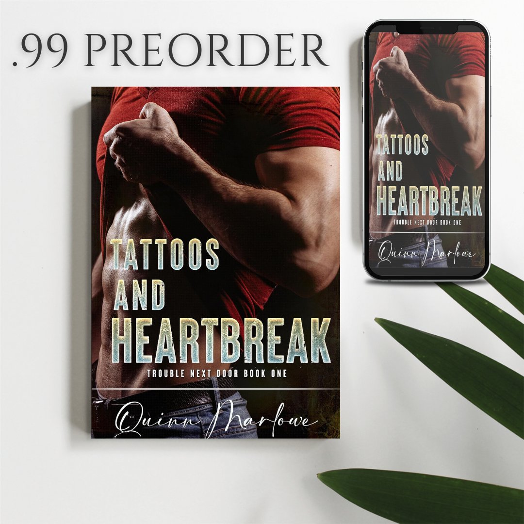 susanfree16's tweet photo. ✩🖤 Preorder Alert 🖤✩
Tattoos and Heartbreak by @QuinnMarlowe preorder for 99c coming 12.05 #rockstarromance #grumpysunshine #badboy #fakegirlfriend #forcedproximity #bookish #quinnmarlowe #dsbookpromotions
Hosted by @DS_Promotions1
Preorder HERE ↙️
https://t.co/ln4hEUtA4n https://t.co/DugZyTeqcD