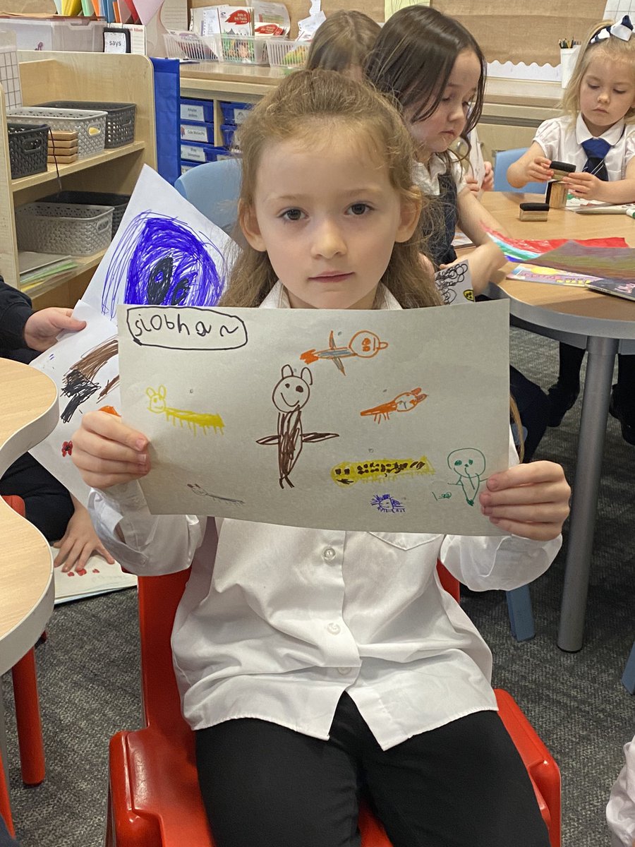 BonarMrs's tweet image. It was so lovely to visit the p1/2 classroom today to see the excellent work that they had been doing in the library, lots of reading strategies used. #predicting #visualising #dialogic #StAReaders @inflt949