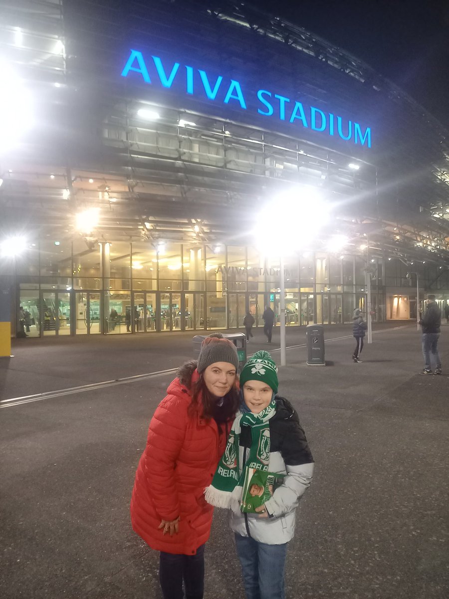 Mrs_Dunleavy's tweet photo. First trip to the Aviva 🇮🇪
#COYBIG @FAIreland https://t.co/rtEFIy2tRP