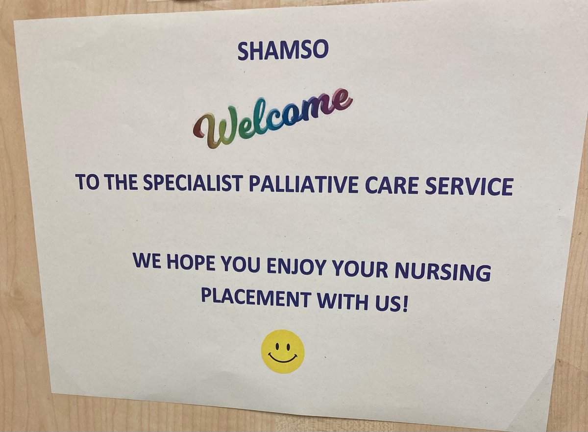 Practice Education Facilitators at Stockport NHSFT (@stockportpef) on Twitter photo What a lovely welcome for learners. This was on the door! Thank you Stockport Palliative Care Team. <a href="/ruthiepm/">Ruth P-M</a> <a href="/StockportNHS/">Stockport NHS FT</a> <a href="/SalfordUni/">University of Salford</a> What a lovely welcome for learners. This was on the door! Thank you Stockport Palliative Care Team. <a href="/ruthiepm/">Ruth P-M</a> <a href="/StockportNHS/">Stockport NHS FT</a> <a href="/SalfordUni/">University of Salford</a>