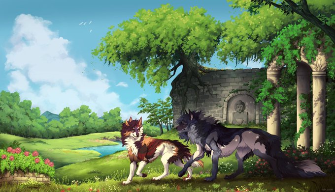 「tree wolf」 illustration images(Latest)