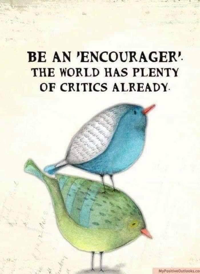 Encouragement is always a winner 
#encourager #JoyTrain #singpraise
