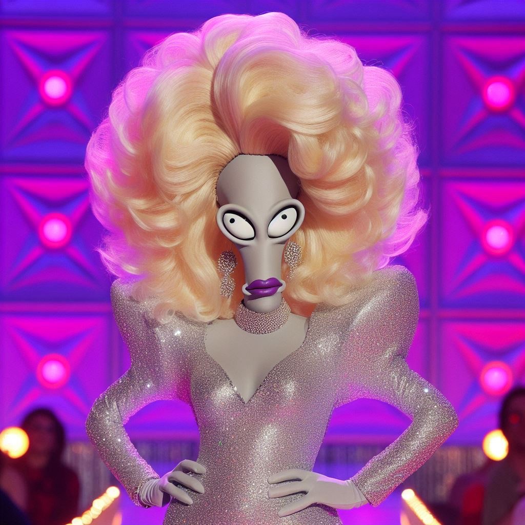 LuXordKH's tweet photo. De 0 a Coño, ¿cuánto creéis que serviría en Drag Race? ✨️ https://t.co/0u7O0TUBnz