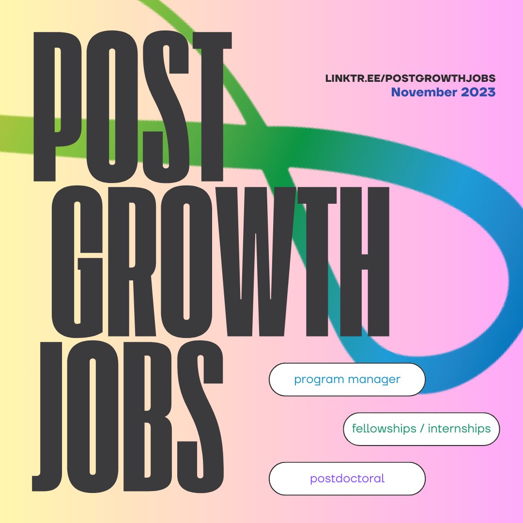 Post Growth Institute tweet media