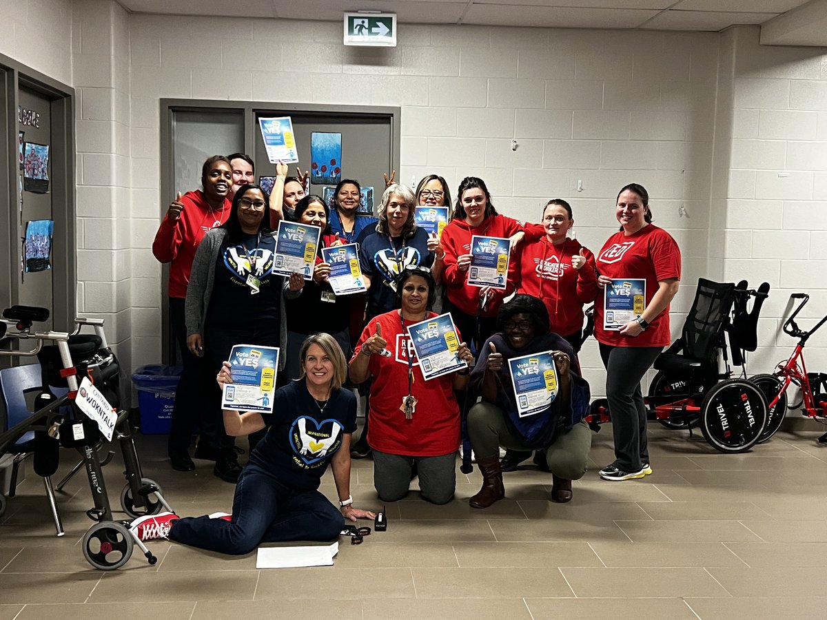 We are ready to Vote YES on Nov 28,29th and 30. Let’s do this <a href="/OPSEU2100/">OPSEU 2100</a> <a href="/OPSEU/">OPSEU/SEFPO</a> 👊