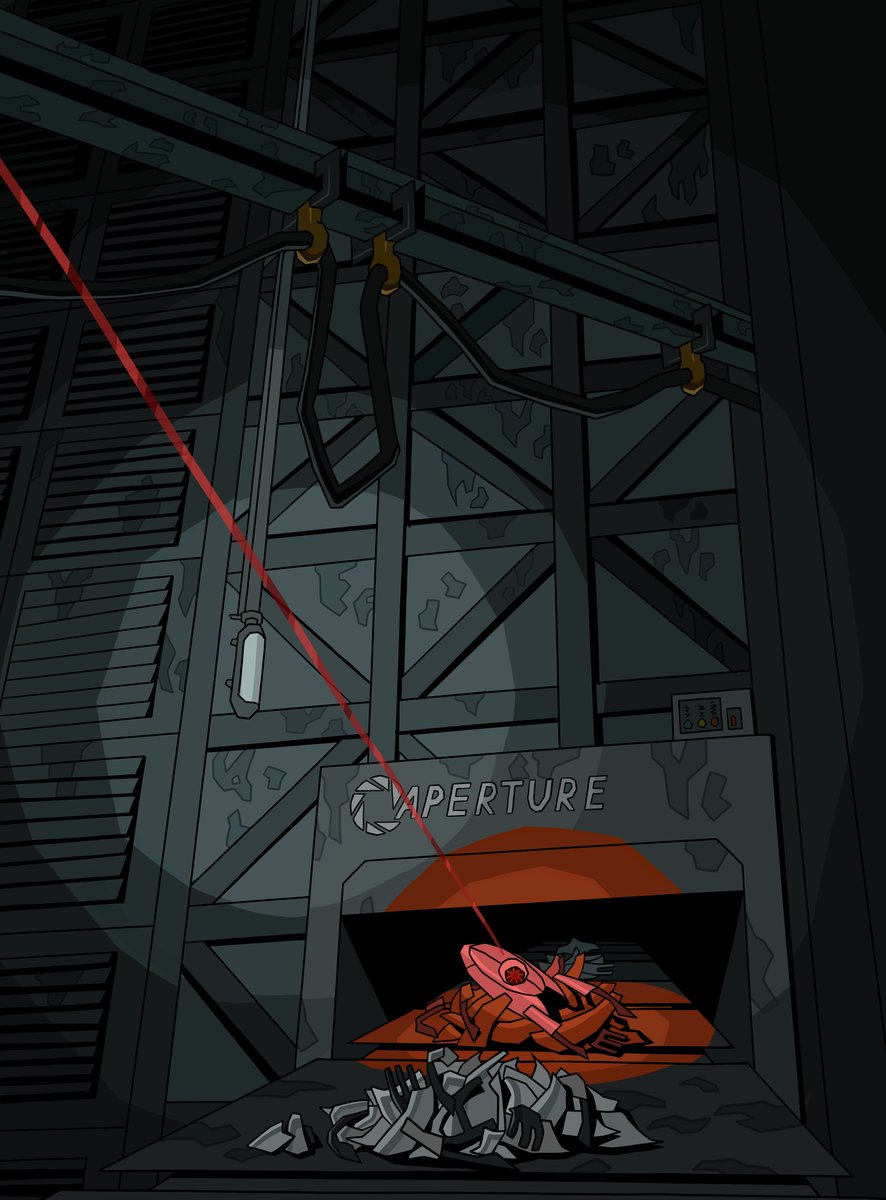 B3njamin_03's tweet photo. "I'm Different!" #Portal2 #FanArt https://t.co/P9JxKwzH8w