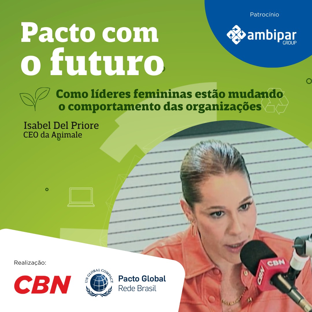PACTO COM O FUTURO 🍃 | Como líderes femininas estão mudando o comportamento das organizações?

Mílton Jung e Carlo Pereira, CEO do Pacto Global, recebem Isabel Del Priore, CEO da Animale, para falar sobre liderança feminina nas empresas.

Ouça:
cbn.globoradio.globo.com/media/audio/42…