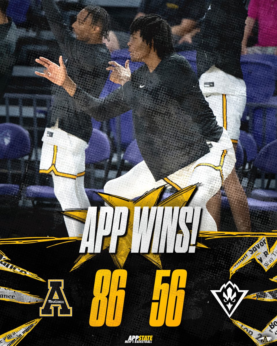 a 30-point App State winner!!!! 

#TakeTheStairs