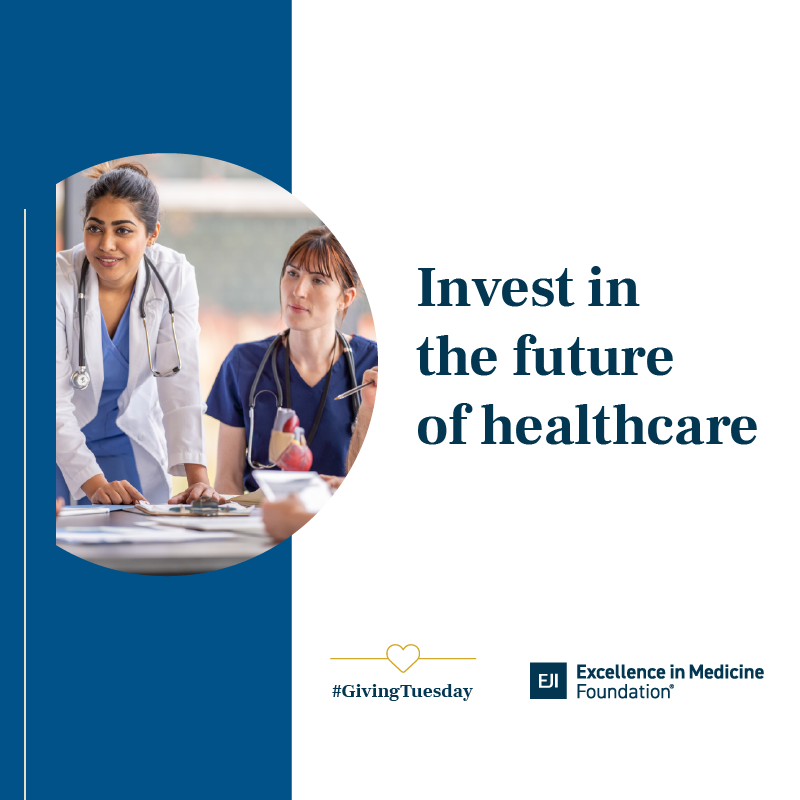 ejiawards's tweet photo. Today, we’re celebrating #GivingTuesday! Your donation will directly fund scholarships for medical and healthcare students, changing their lives and the future of medicine. Follow the link to make a donation: https://t.co/2xCxSOzM77. https://t.co/Ei25cSmUko