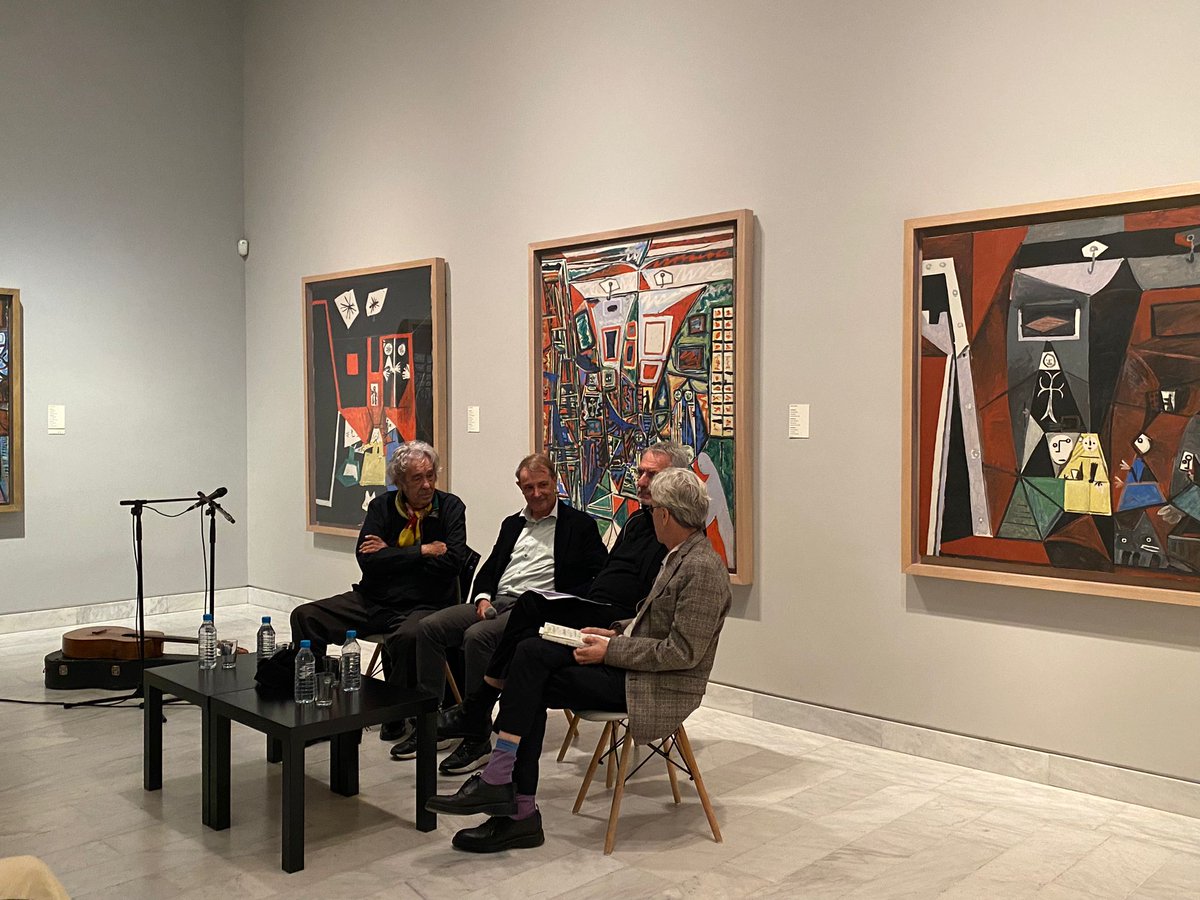 🔊 La presentació compta amb la presència d'Emmanuel Guigon, director del Museu Picasso, l'editor Joan Tarrida, el cantautor Paco Ibáñez i el pintor <a href="/frederic_amat/">FREDERIC AMAT</a>.