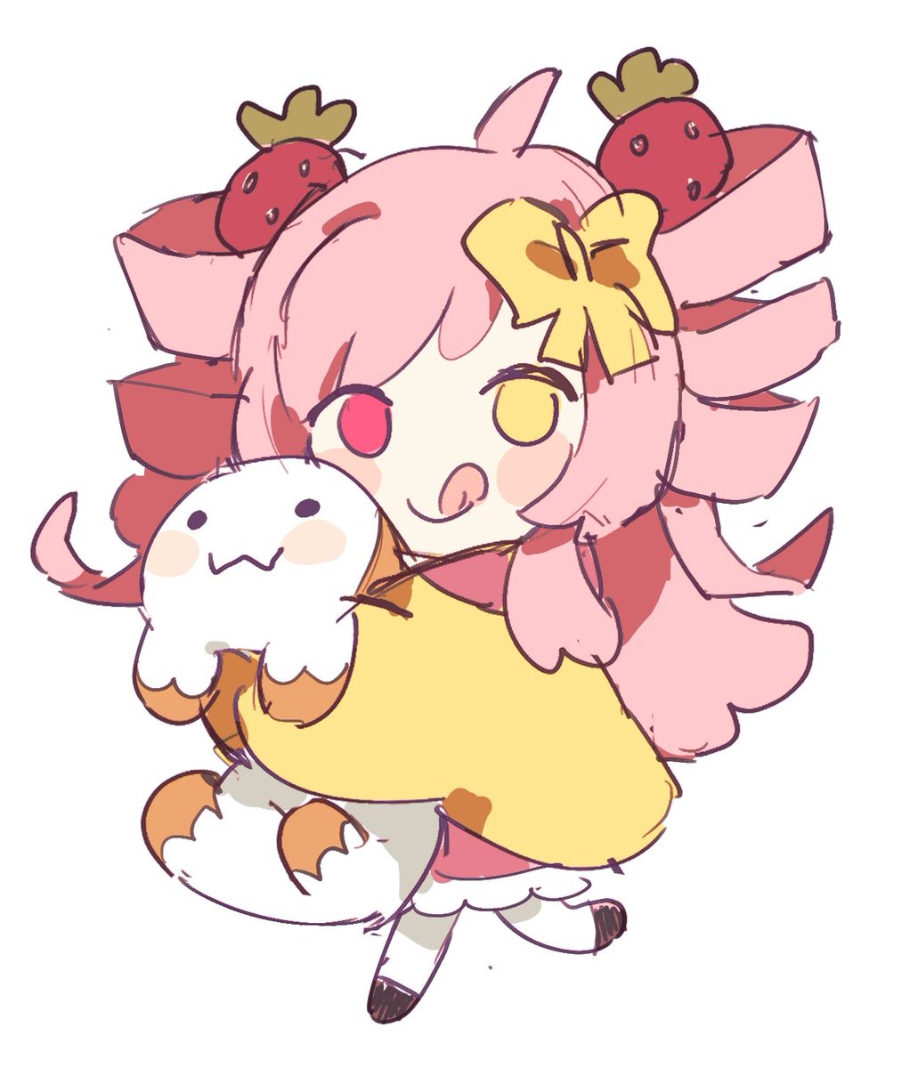 paccha_7's tweet photo. happy debut @MelbaTheToast 🍞 #melbart #heartheartart #vtuber https://t.co/d4waRFCXJW