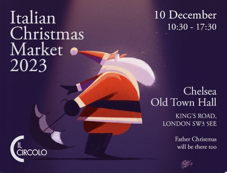 🎁🎄
The Italian Christmas Market is back! On the 10th December at the Chelsea Old Town Hall. #Christmas2023 #Christmasmarket
#italianfood
#italianstyle
#italyinlondon