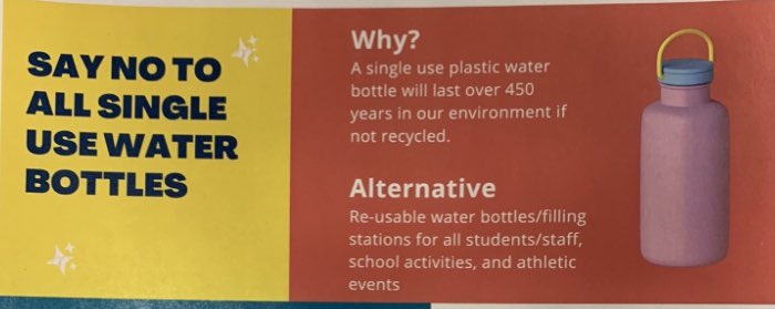 Environmental Stewardship Non-Negotiable #1: