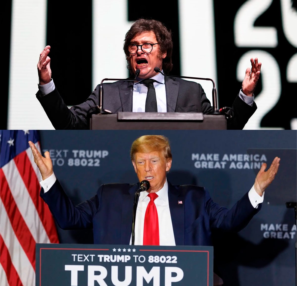 Mundo libre. 🇦🇷🤝🇺🇸