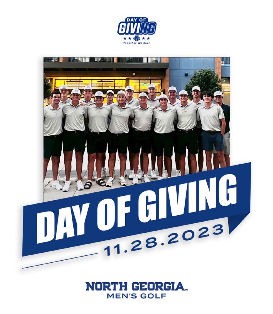 Giving Day is a week away. Please consider a gift to help OUR program continue to have the resources to compete at an elite level. Any gift is appreciated…and our golf programs led all teams last year in giving. We’d like to win again! 😜 #golfschool