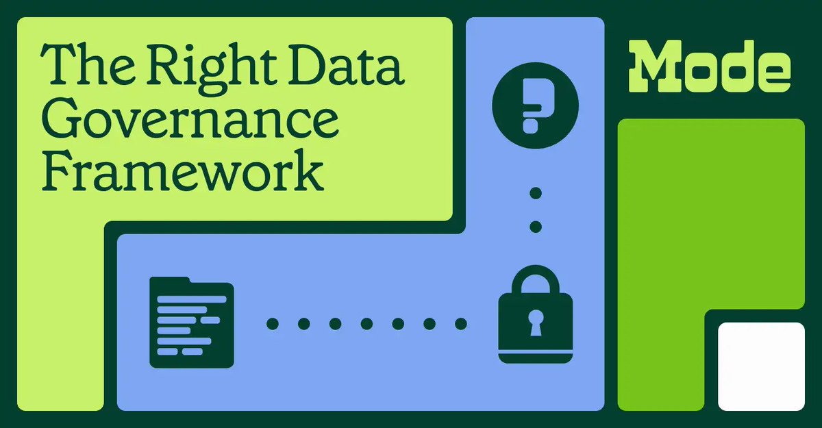 Looking for a roadmap to guide your data governance efforts? Our latest blog post offers a step-by-step framework to help you get started. #datamanagement #datastrategy bit.ly/41TK2ea