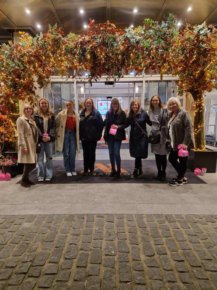 #SocialCareWomen arriving for tonight’s awards. Good luck everyone