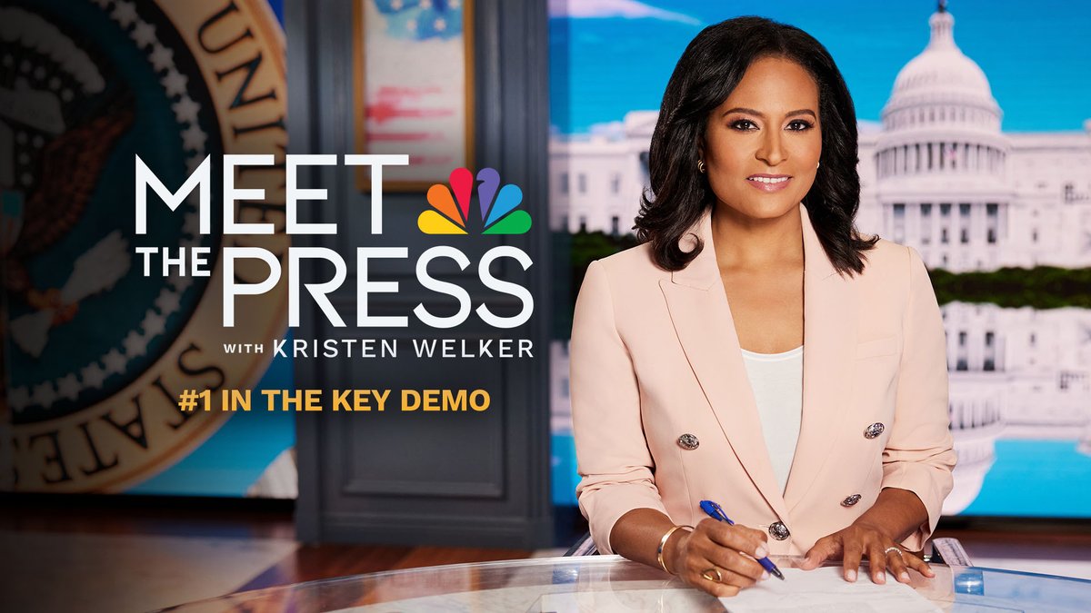 .@MeetThePress with @kwelkernbc is #1 in the key demo for the second straight week: 🥇 Tops competition in the A25-54 demo 🥇 #1 season-to-date in the key demo 🏆 Over half a million hours watched on digital with 4.6M views Read more 👇 #MTP press.nbcnews.com/2023/11/21/mee…