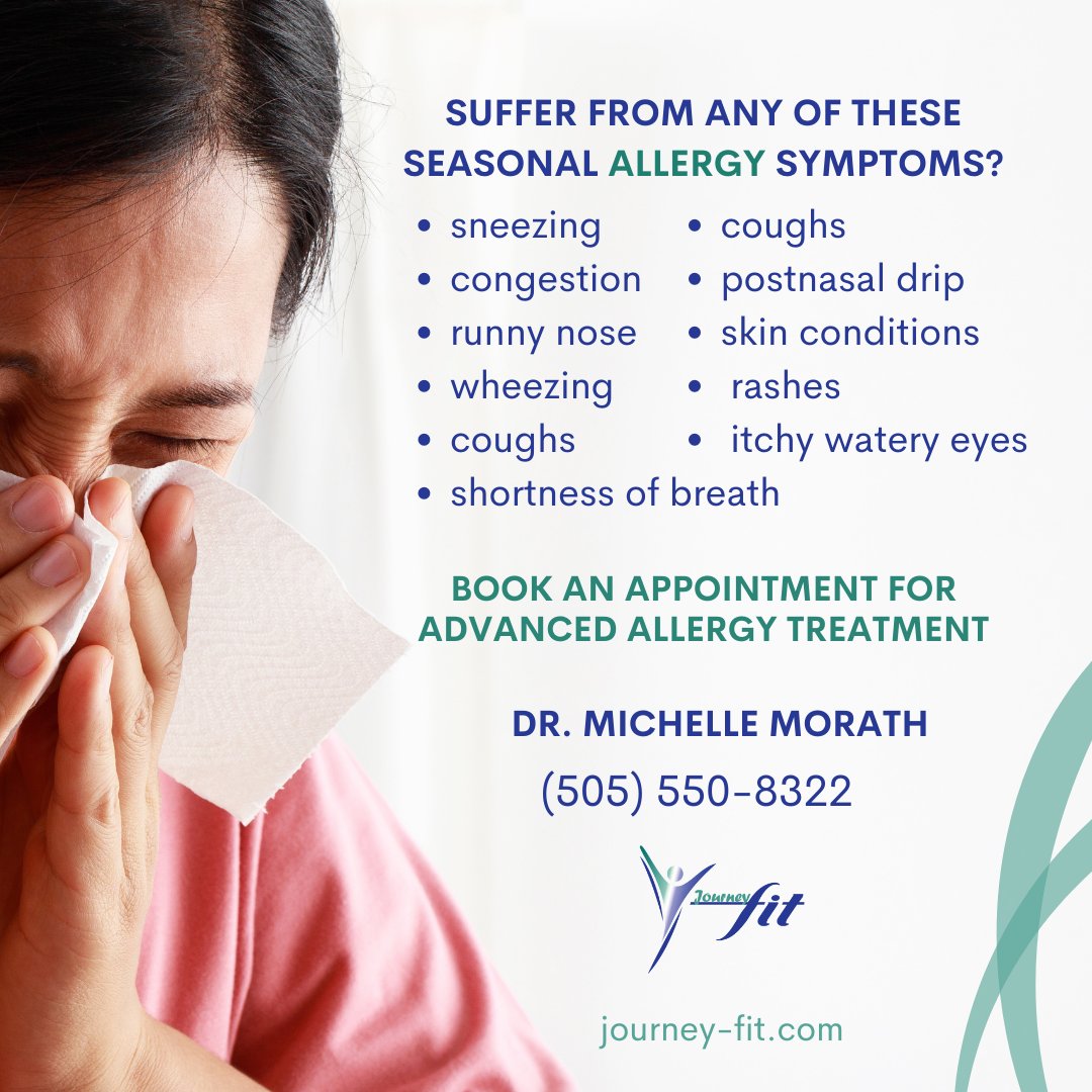JourneyFitNM's tweet photo. Discover relief through Advanced Allergy Therapeutics. Our specialized treatment targets the root cause of allergies, providing effective and lasting results. Breathe easier and experience a life with fewer limitations. Contact us for a consultation today. #JourneyFit #AAT #NM https://t.co/xWMHVg0TK4