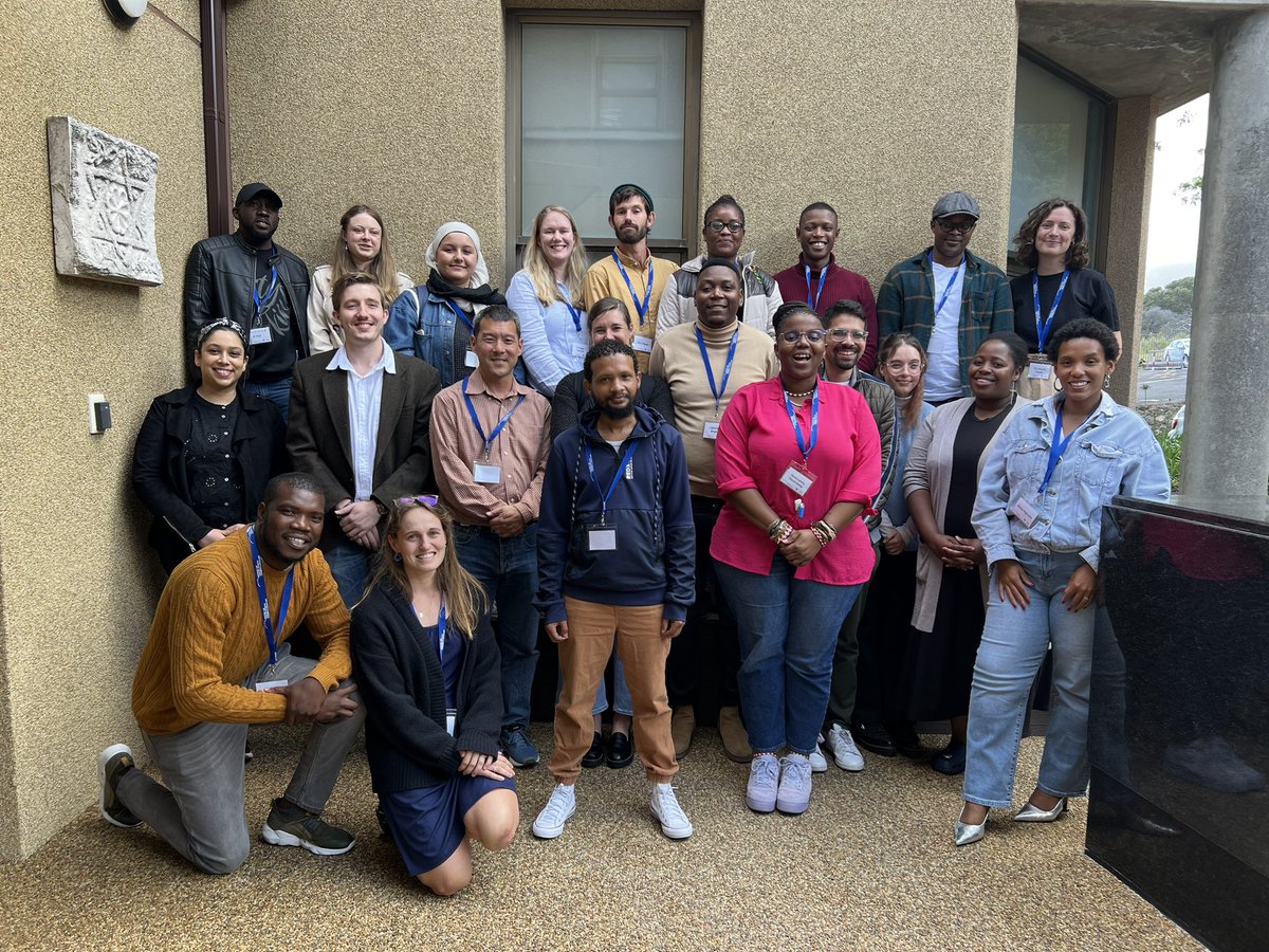 UysMia's tweet photo. The Western Cape Graduate Students’s Conference cohort for 2023! @mr_uledy @bea_visser @ysi_commons https://t.co/Rr6tRPUaVQ