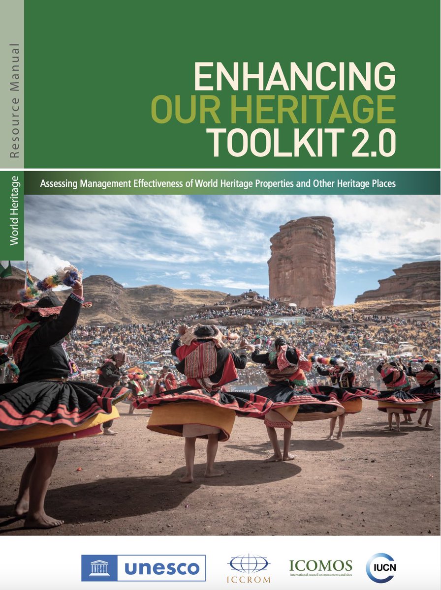 OUT NOW: @UNESCO @ICCROM, @ICOMOS & @IUCN have released a newly revised toolkit for assessing the effectiveness of management systems of UNESCO #WorldHeritage 🌍 sites. Congratulations to all who were involved in preparing this toolkit! Learn more⬇️ whc.unesco.org/en/news/2630