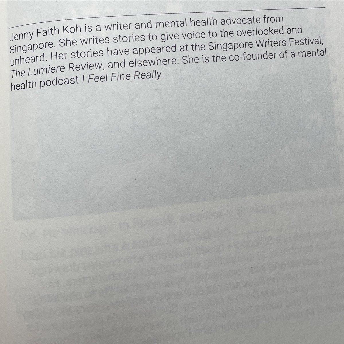 JennyFaith's tweet photo. My microfiction "Three" is included 🥳 in this new #anthology, “Missed Connections: from Asia”. This book is published by Marshall Cavendish and edited by @cheong_felix and @noelleqdj.

There are 101 stories and illustrations from Asia, all within a word limit of 300. 😃 https://t.co/llW5UWSQ3G